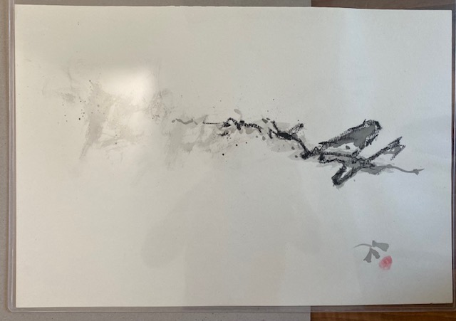 Sans titre, 2025, techniques mixtes / papier, cm 29,7 x 42 Sans titre, 2025, techniques mixtes / papier, cm 29,7 x 42