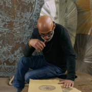 Gabriele Simei dans son atelier